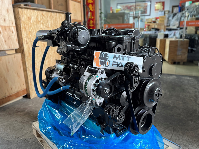 มาถึงใหม่ 6/8 !! Cummins Engine Complete SAA6D114E-3 PC300-8 Excavator แอปพลิเคชันใหม่ส่วนเกินใหม่-มอเตอร์สมบูรณ์
