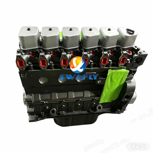 เครื่องยนต์ Cummins 6BT5.9 บล็อกยาวเครื่องยนต์เปล่า