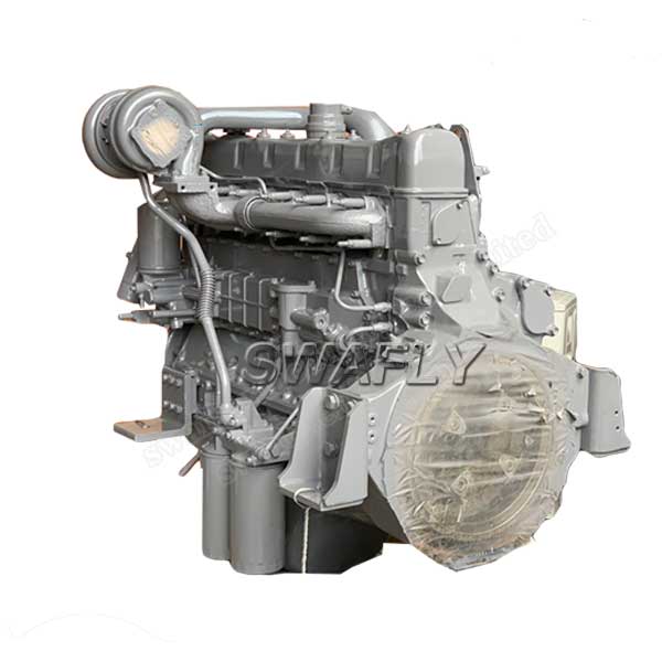 Isuzu 6 สูบ 6SD1 ประกอบเครื่องยนต์สมบูรณ์สำหรับ Hitachi EX300-3