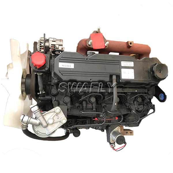 การปล่อยไอเสียต่ำ Mitsubishi S4q2 Disel Engine Assy สำหรับขาย